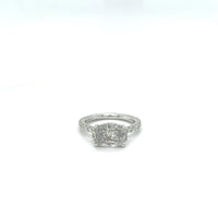 2.31ct White Gold Oval Cut Diamond Engagement Ring