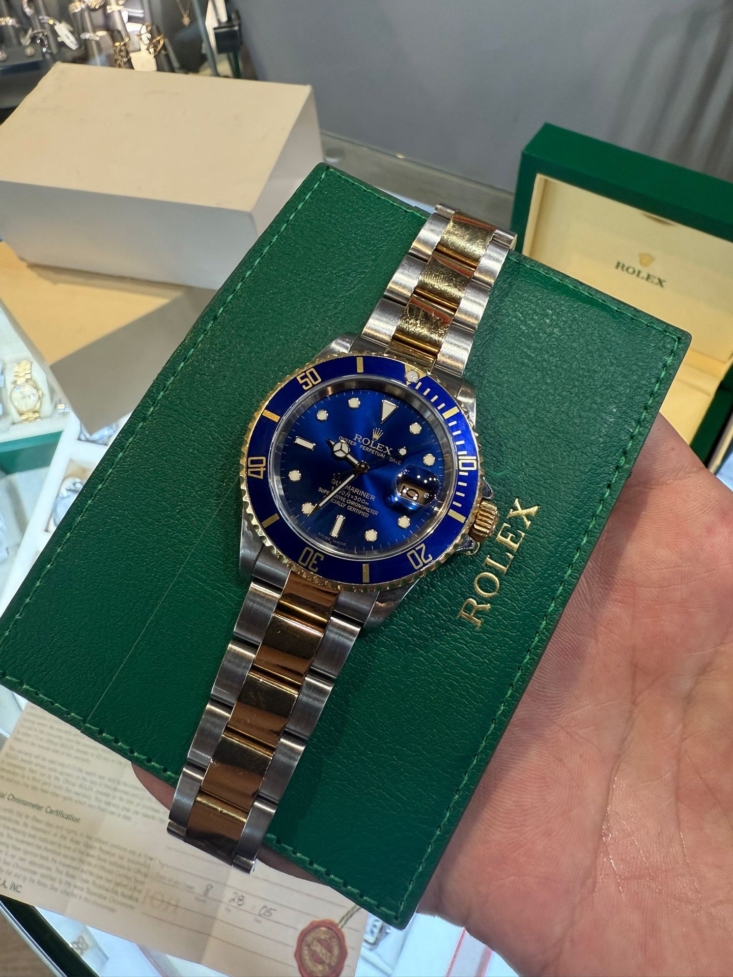 Rolex Submariner "Bluesy"