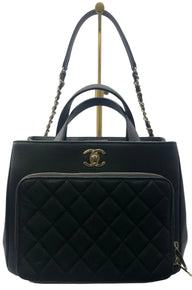 Chanel Business Affinity Leather Handbag