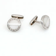 Bulgari Bvlgari Cuff Links in Sterling Silver
