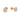 Shy Creations Pave Diamond Round Stud Earrings in 14k Rose Gold
