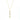 Irthly Return Sans Tsavorite Diamond Bar Pendant Necklace in 14k Yellow Gold