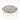 Women's Art Deco Style Diamond Navel Ring in 18k White Gold