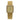 Vintage Ladies Omega 18k Gold Mechanical Watch with Diamond Bezel