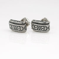 Scott Kay Sparta Cufflinks in Sterling Silver with Original Case MINT