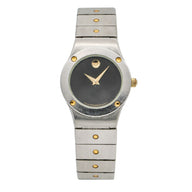 Ladies Movado SE Stainless Steel and 18k Gold Quartz Watch 86.36.816.02