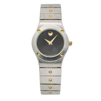 Ladies Movado SE Stainless Steel and 18k Gold Quartz Watch 86.36.816.02