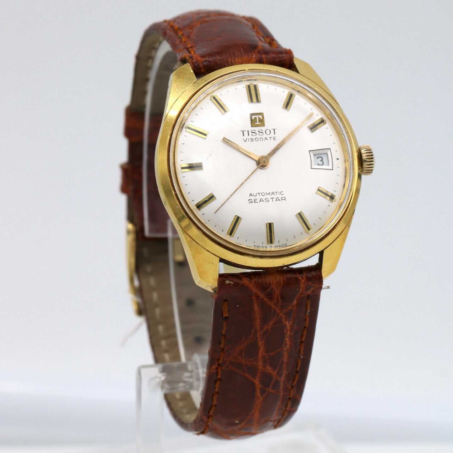 Tissot Seastar Men's Vintage Automatic Goldtone Watch