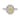 Oval Fancy Yellow Diamond Halo Engagement Ring in 18k White Gold