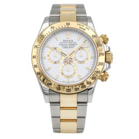 Rolex Cosmograph Daytona White Dial Men's Watch 116523