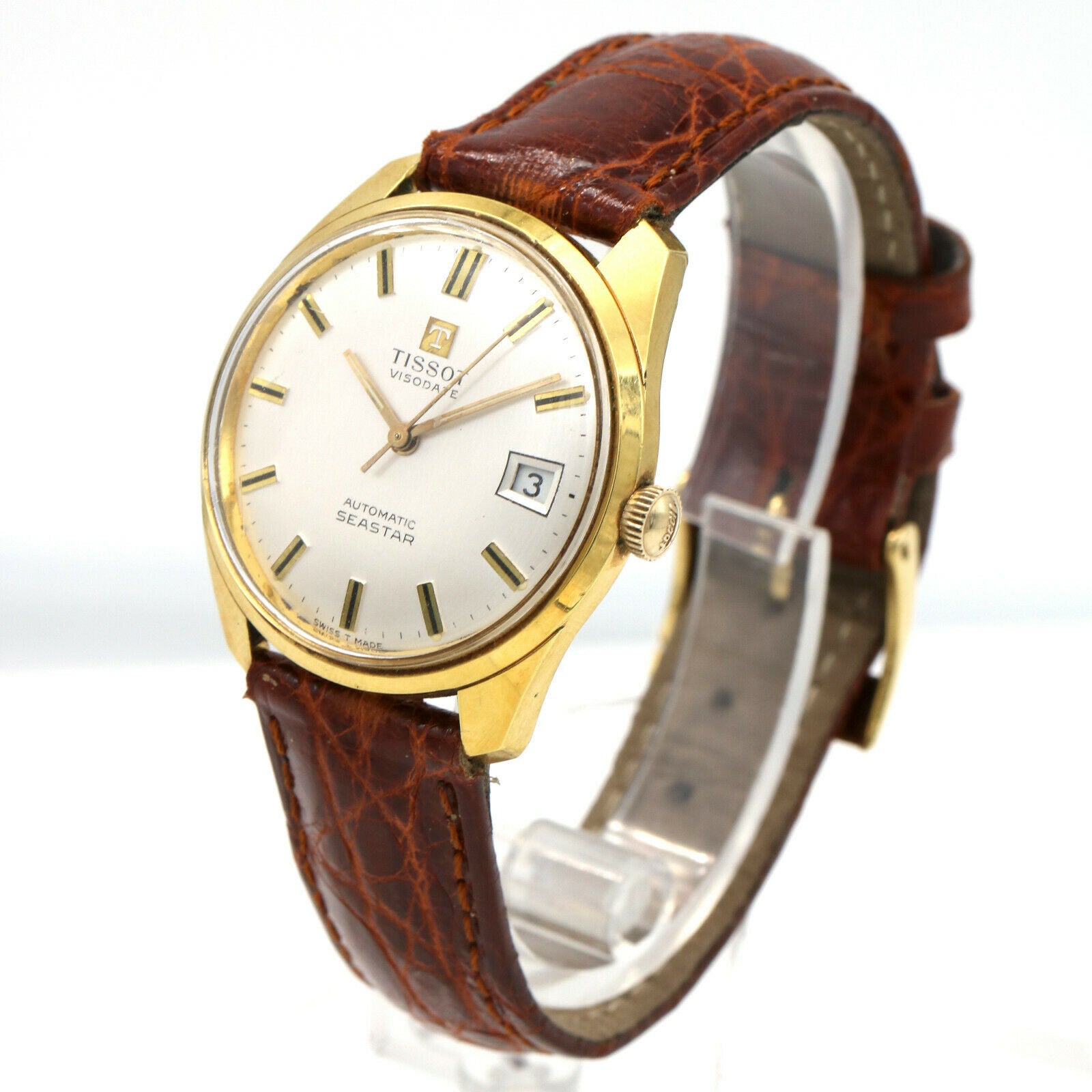 Tissot Seastar Men's Vintage Automatic Goldtone Watch