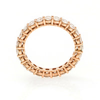 2.20 carat Diamond Eternity Band Ring in 14k Rose Gold