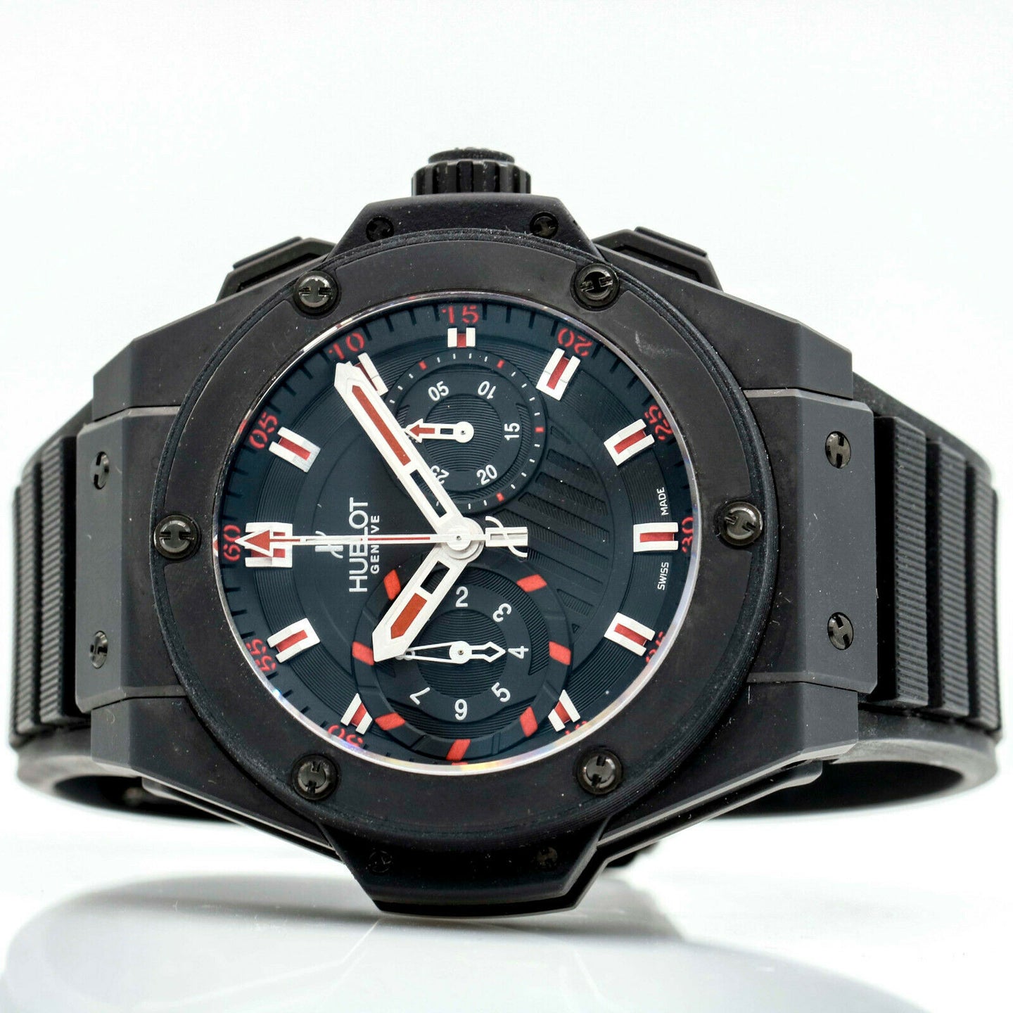 Hublot King Power Foudroyante Black Magic Black Ceramic Watch 715.CI.1123.RX