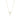 Contemporary 14K Yellow Gold Women's Diamond Infinity Bow Necklace Signed DD