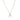 Initial Letter A Diamond Pendant Necklace in 14k White Gold (.40 tcw)