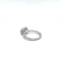 2.31ct White Gold Oval Cut Diamond Engagement Ring
