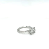 2.31ct White Gold Oval Cut Diamond Engagement Ring