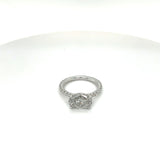 2.31ct White Gold Oval Cut Diamond Engagement Ring