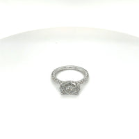 2.31ct White Gold Oval Cut Diamond Engagement Ring