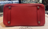 Red Hermes Birkin 25