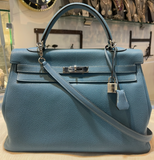 Blue Hermes Kelly 32