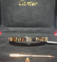 Rose Gold Cartier Love Bracelet Size 17