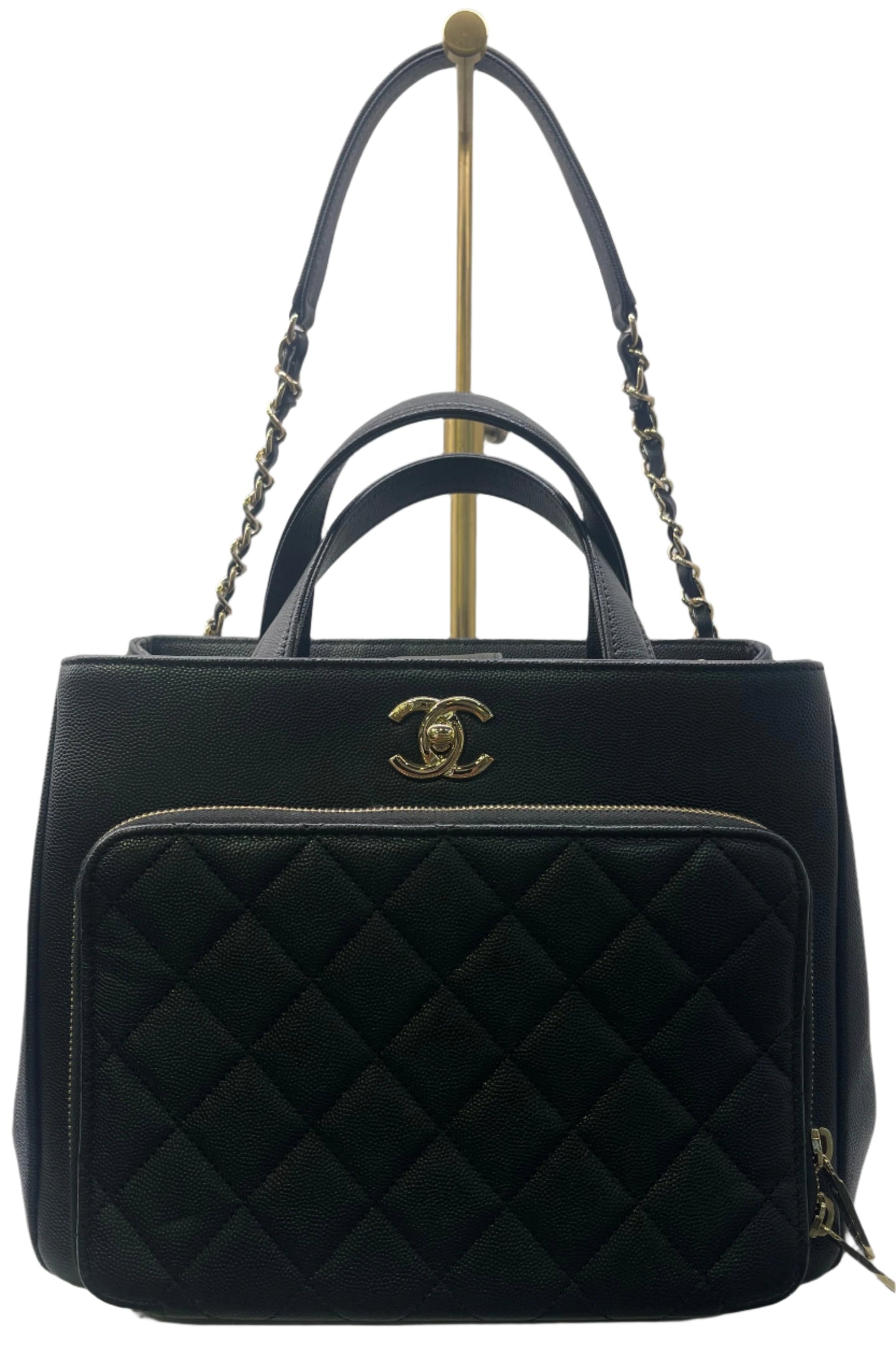 Chanel Business Affinity Leather Handbag