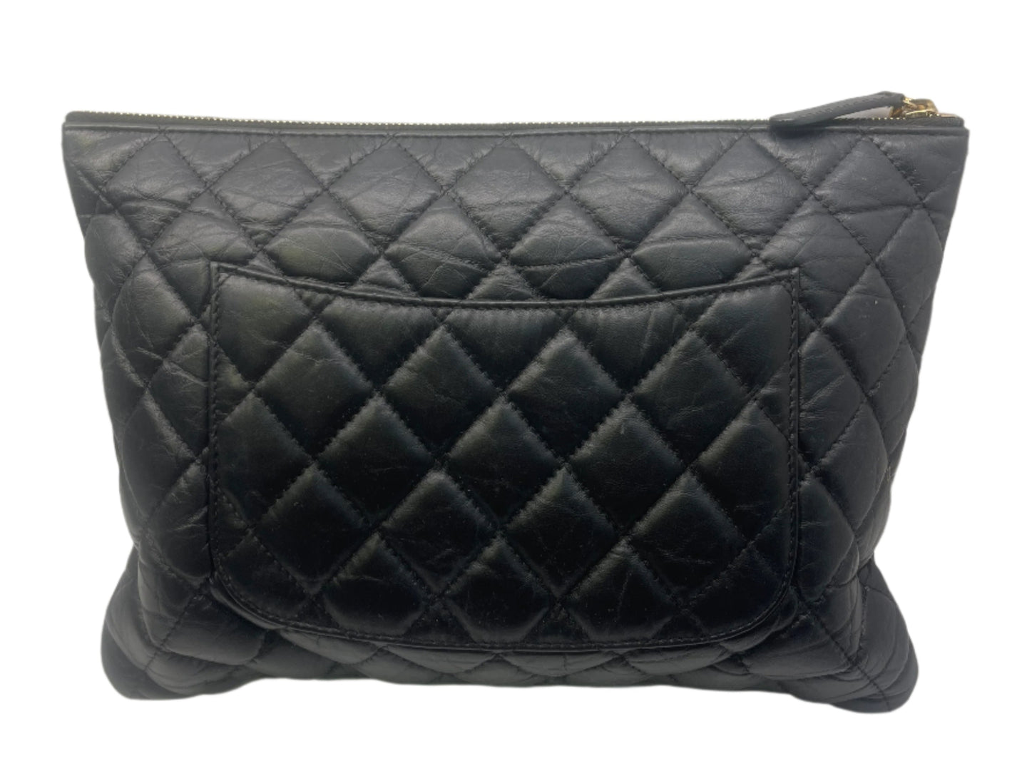 Chanel Lucky Charms Clutch Quilited Calfskin