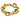 Gaston Lebo Enamel Oval Link Statement Bracelet in 18k Yellow Gold