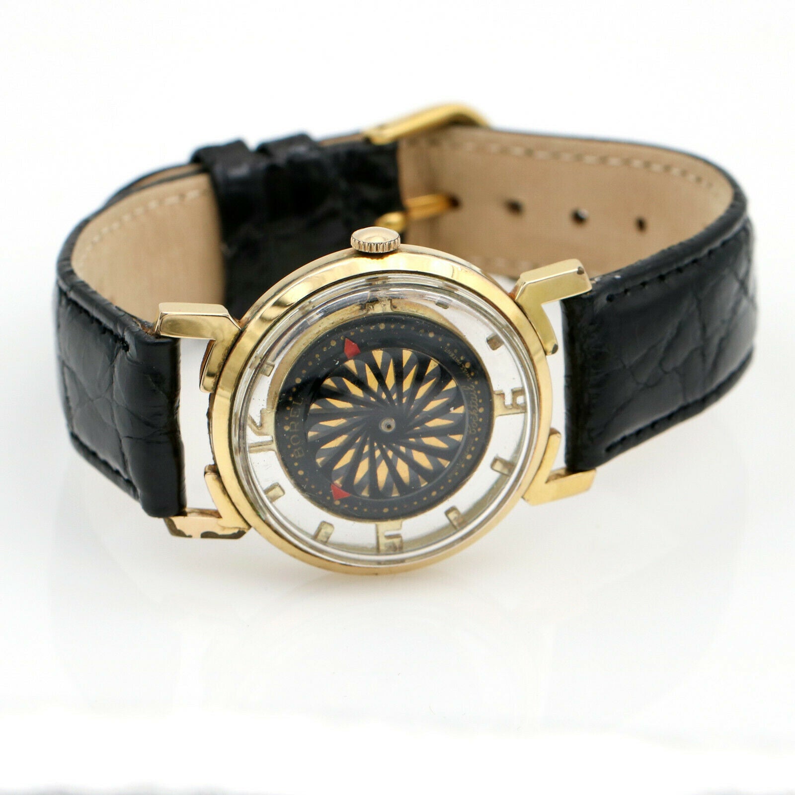 Ernest Borel Kaleidoscope Vintage Cocktail Mechanical Watch