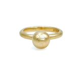 Tiffany & Co. Hardwear Ball Ring in 18k Yellow Gold Size 4