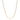 Unoairre Bar Link Chain Necklace in 18k Yellow Gold 18"
