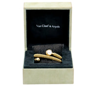 Van Cleef & Arpels Couscous Wrap Coiled Wristwatch in 18k Yellow Gold