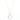 Irthly Cardinal Sans Series Diamond and Tsavorite Pendant in 14k Yellow Gold