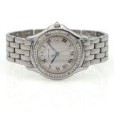 Cartier Cougar in Stainless Steel with Custom Diamond Bezel 987904