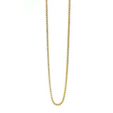 16.00 carats Diamond Tennis Necklace in 14k Yellow Gold 16.5"