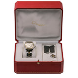 Ladies Cartier Roadster Two-Tone Stainless Steel 18k Gold Watch with Box & Strap