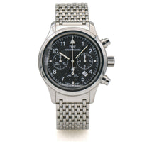 IWC Flieger Pilot Chronograph Watch in Stainless Steel with Black Dial 3741
