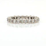 2.20 carat Diamond Eternity Band Ring in 14k White Gold