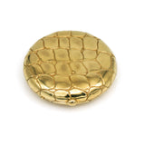 Tiffany & Co. Alligator Textured Compact in 18k Yellow Gold Vintage