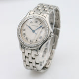 Cartier Cougar in Stainless Steel with Custom Diamond Bezel 987904