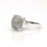 Tiffany & Co. Paloma Picasso Diamond Sugar Stacks Ring in 18k White Gold