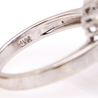 2.50 carat Tanzanite and Diamond Cocktail Ring in 14k White Gold