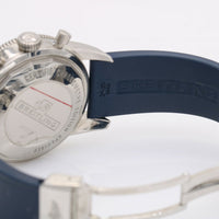Breitling Superocean Heritage Blue Men's Rubber Strap Watch - A13320