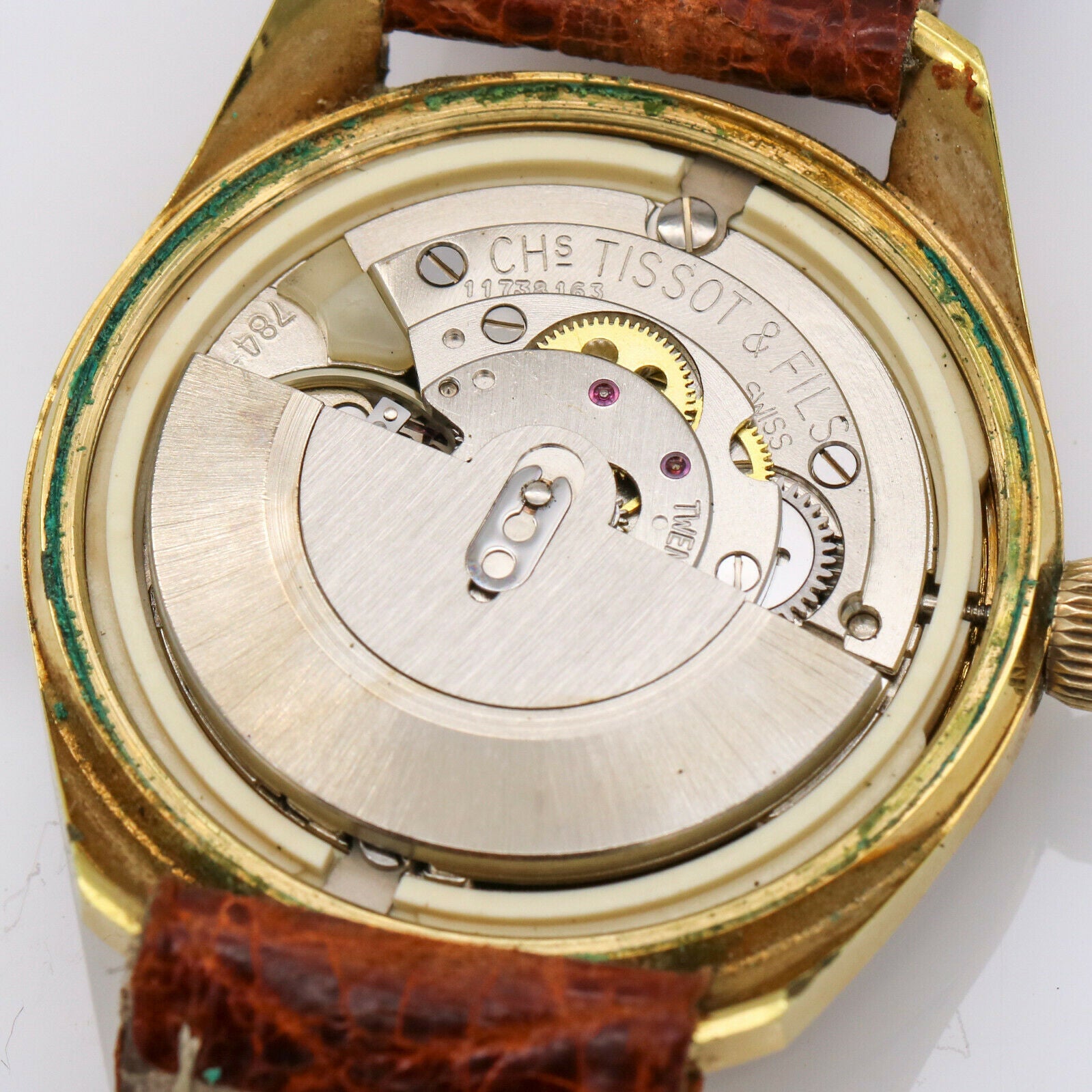Tissot Seastar Men's Vintage Automatic Goldtone Watch