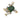 Emerald Ruby and Diamond Frog Brooch in 18k Yellow Gold