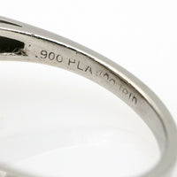 Art Deco Diamond Onyx Checkerboard Cocktail Ring in Platinum ( 3.20 ct tw )