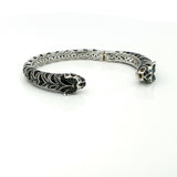 John Hardy Legends Macan Tiger Lava Kick Cuff Bracelet Sterling Silver