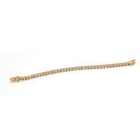 10.00 ct Diamond Tennis Bracelet in 14k Yellow Gold