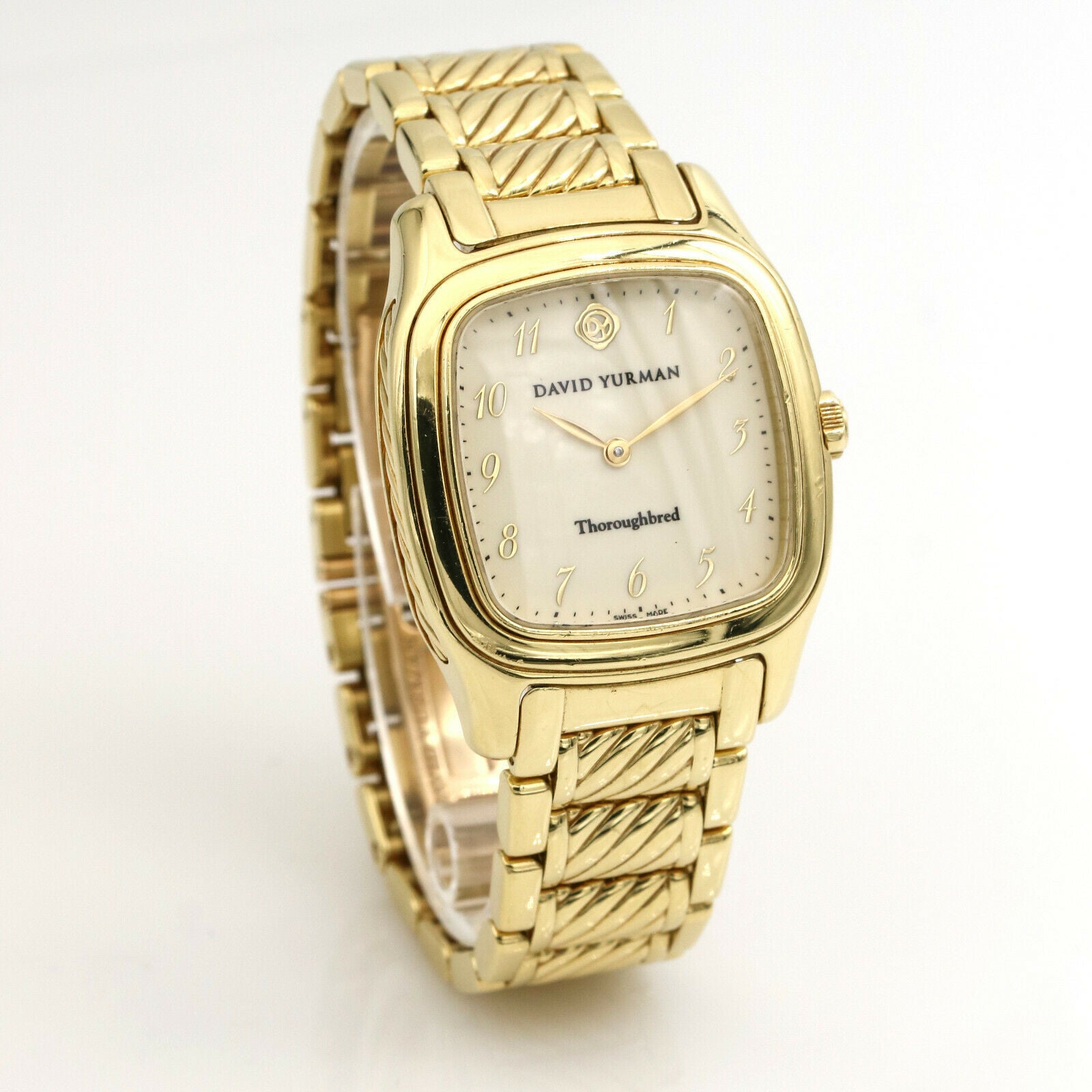 David Yurman Thoroughbred Women's Quartz Watch in 18k Yellow Gold T303 S88